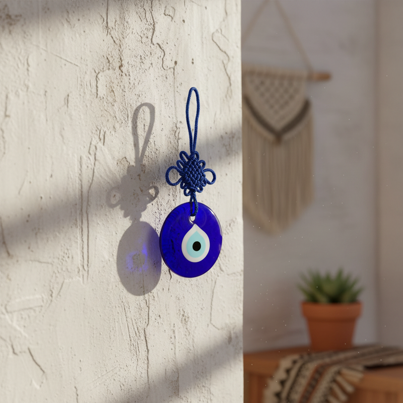 Evil Eye Talisman Glass