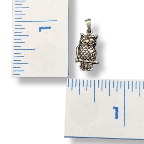 Pendant Owl Sterling Silver