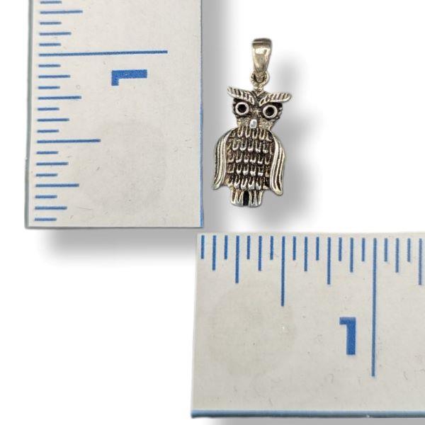 Pendant Owl Sterling Silver