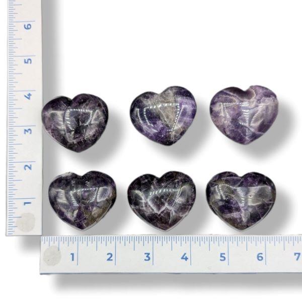 Amethyst Puffy Heart