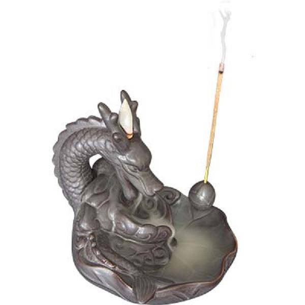 Backflow Incense Burner Dragon