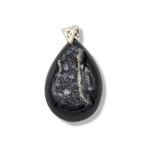 Pendant Druzy Quartz