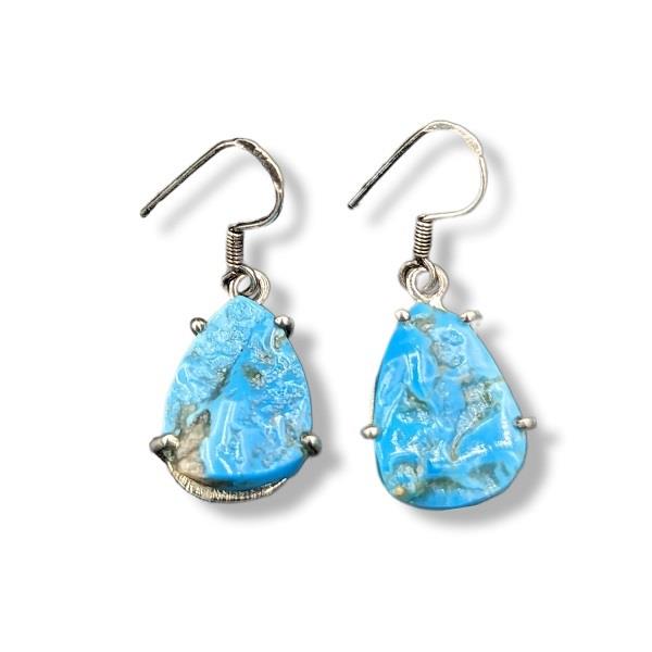 Earrings Turquoise Sterling SIlver