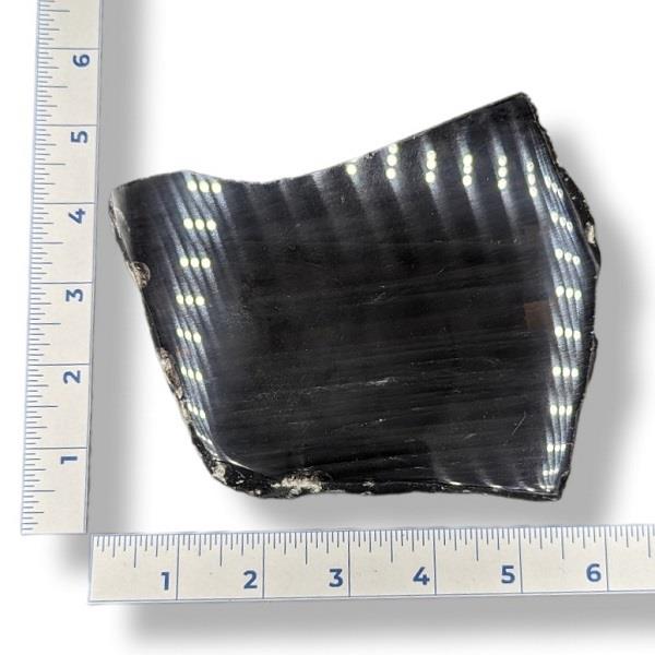 Smokey Obsidian Slab 261g Approximate