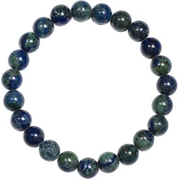 8mm Bracelet Dyed Chrysocolla