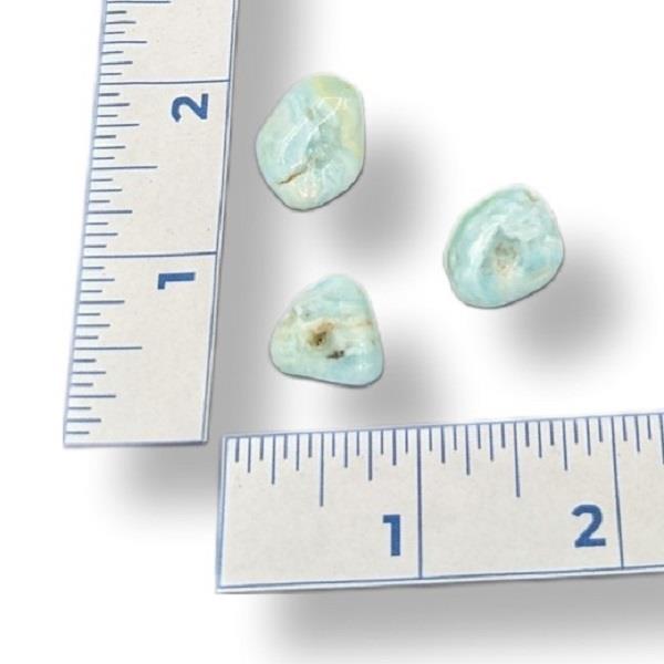 Teal Calcite Tumbled