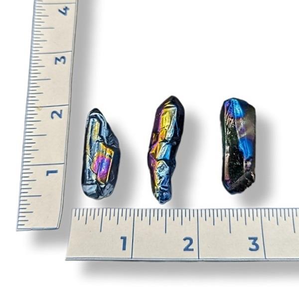 Titanium Aura Quartz Point 8g Approximate