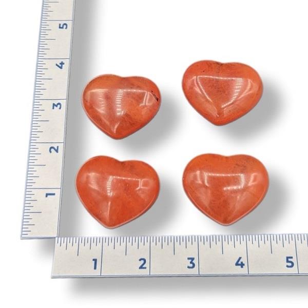 Puffy Heart 45mm Strawberry Obsidian