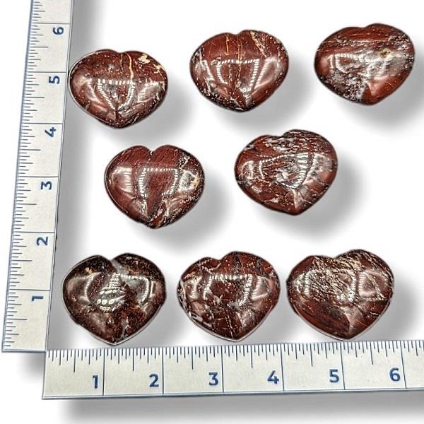 Puffy Heart 45mm Brecciated Jasper