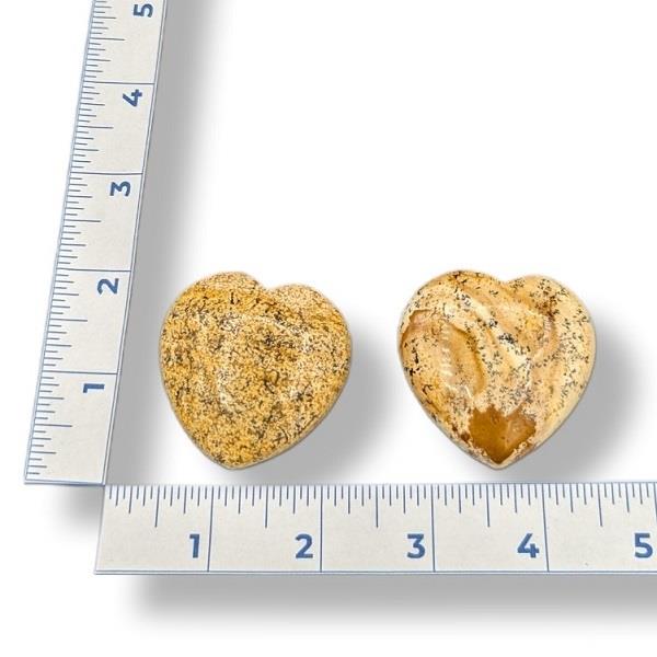 Puffy Heart 45mm Picture Jasper