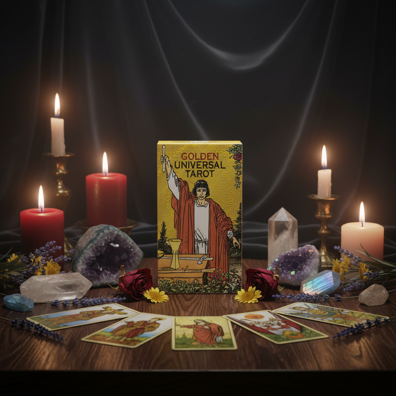 Golden Universal Tarot Deck