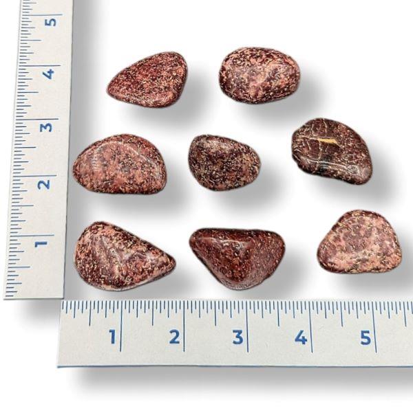 Red Wine Quartz Tumbled