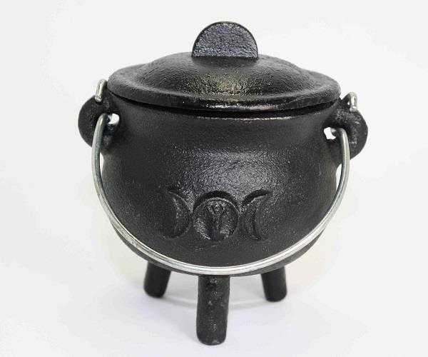 Cast Iron Cauldron Goddess