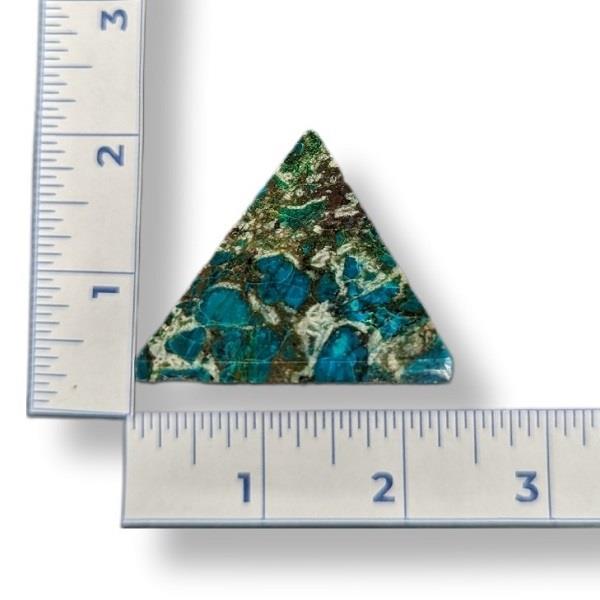 Chrysocolla Pyramid 72g Approximate