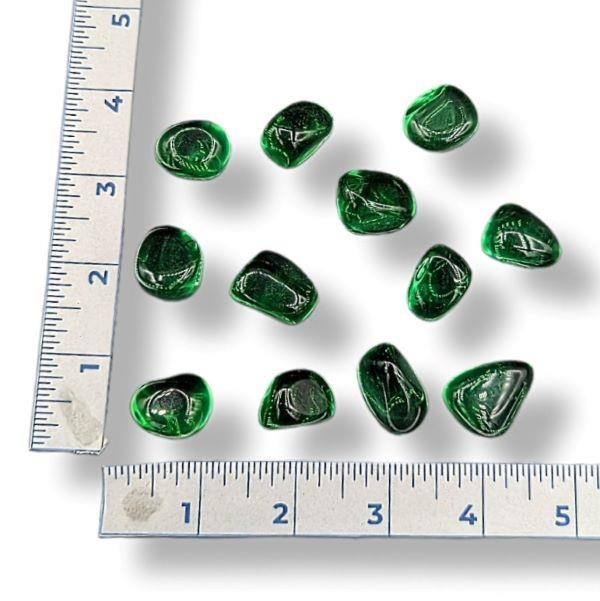 Green Obsidian Tumbled