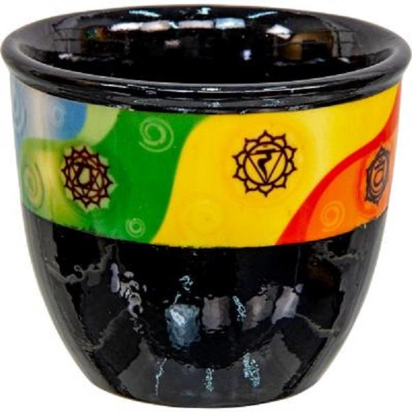 Smudge Pot Chakra Black