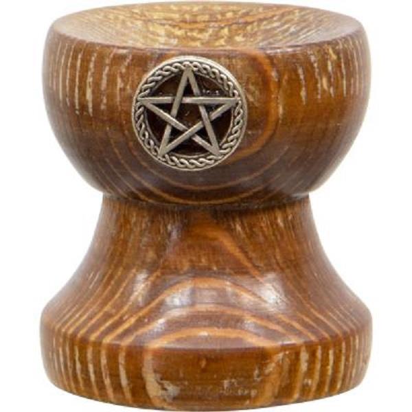 Sphere Stand Wooden Pentacle