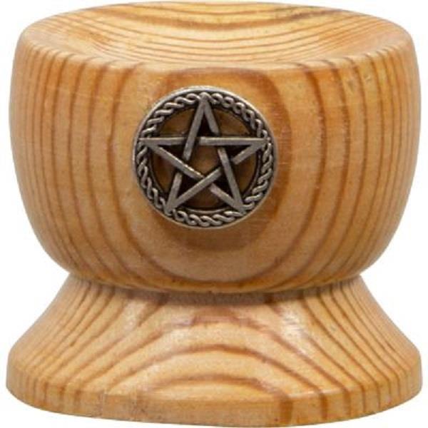 Sphere Stand Wooden Pentacle