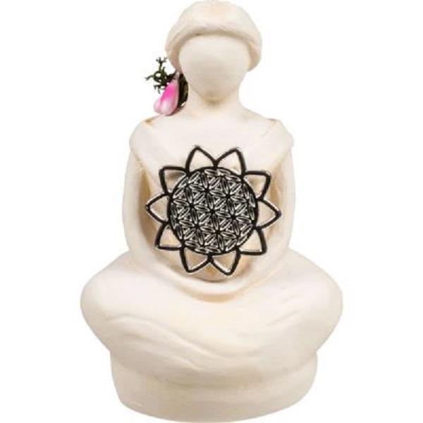 Statue Goddess Flower of Life