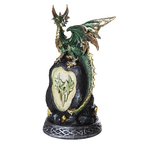 Statue Green Dragon LED