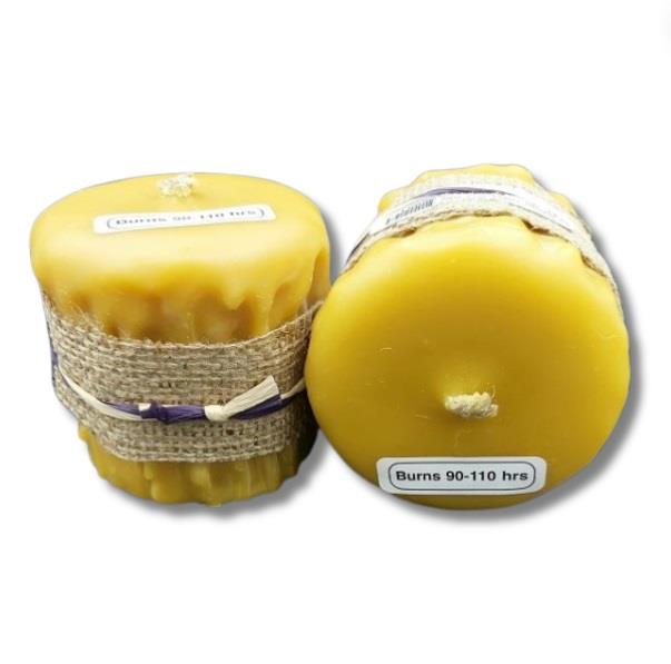 Beeswax Candle  Hand Dripped