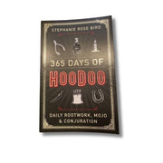 A book 365 Days of HooDoo on a white background.