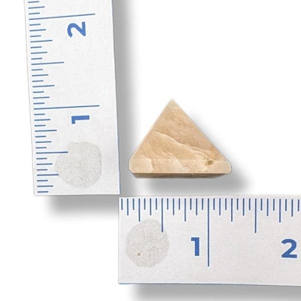 Moonstone Pyramid 10g Approximate