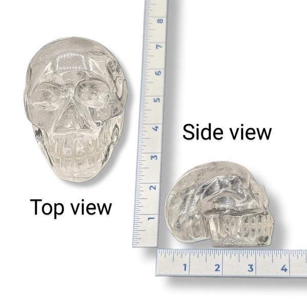 Quartz Crystal Skull 336g Approximate