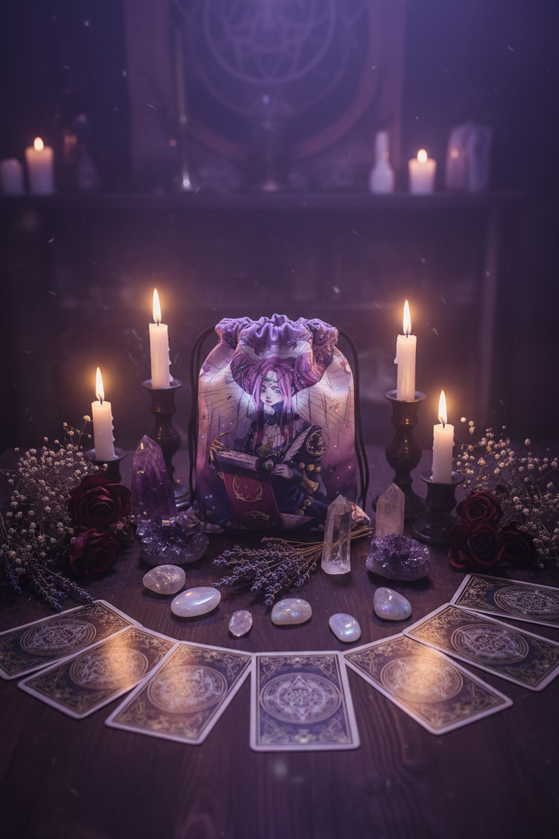 Mystical Manga Tarot Bag