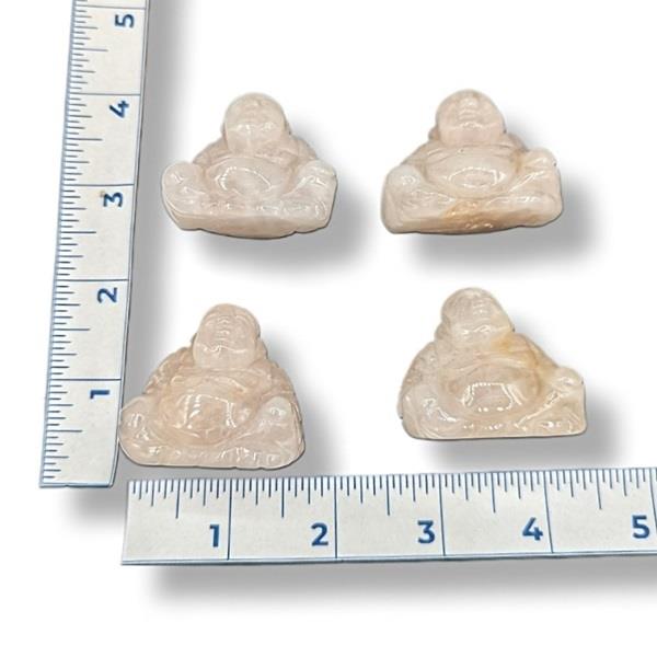 Rose Quartz Buddha 1.5"
