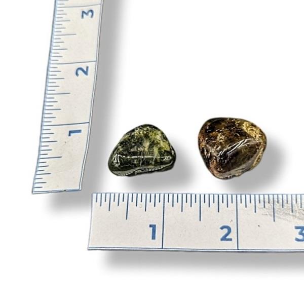 Green Garnet Tumbled