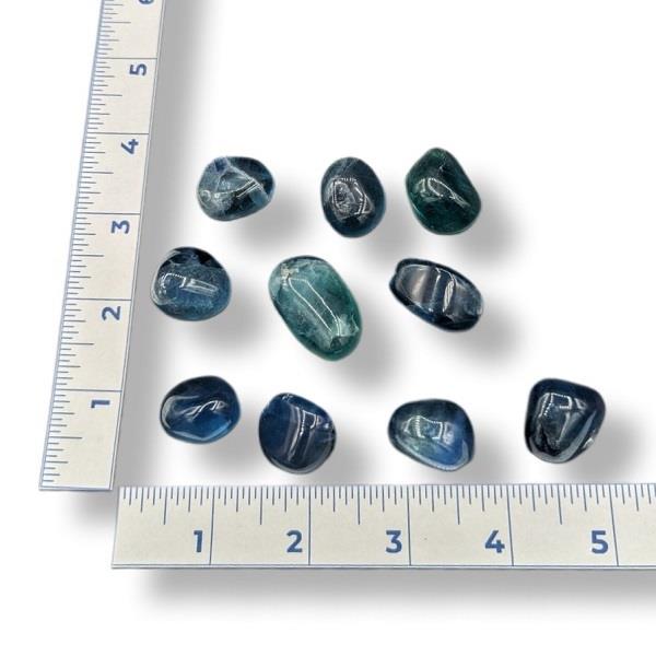 Blue Fluorite Tumbled