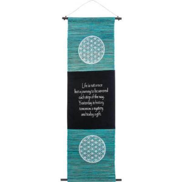 Wall Banner Sea Grass Flower of Life