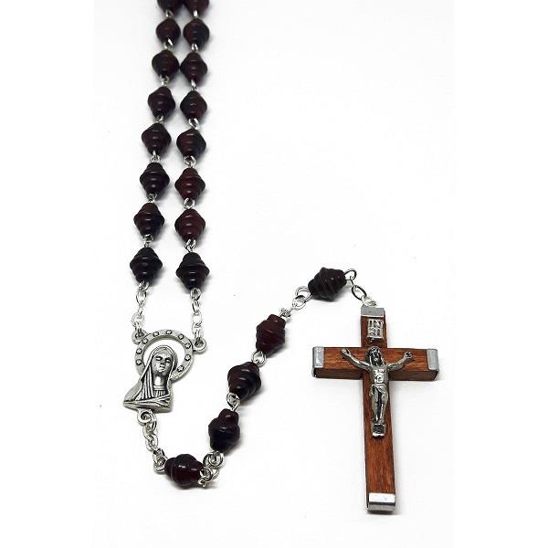 Rosary Wooden Brown