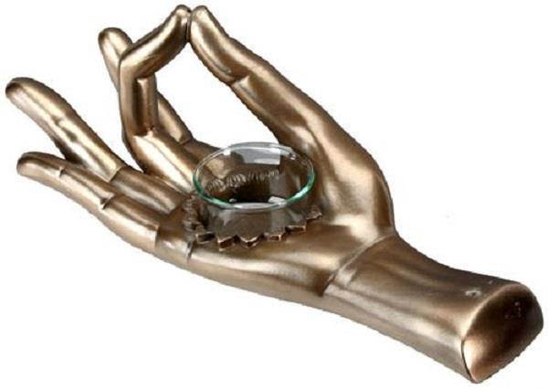 Shunya Mudra Incense & Votive Holder