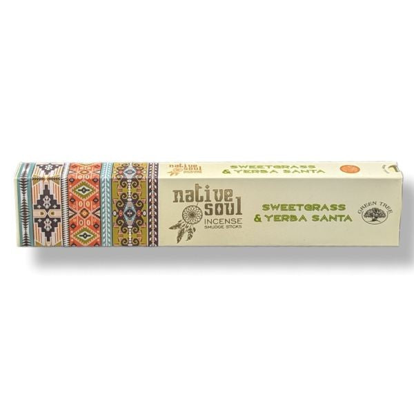 Green Tree Incense Sweetgrass Yerba Santa