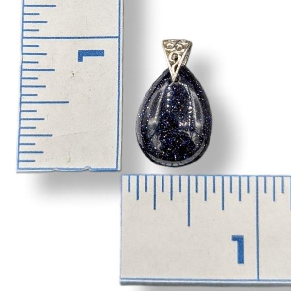 Pendant Blue Goldstone