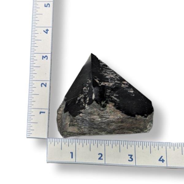 Black Tourmaline Cut Base Point 320g Approximate