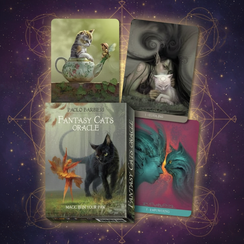 Fantasy Cats Oracle Cards
