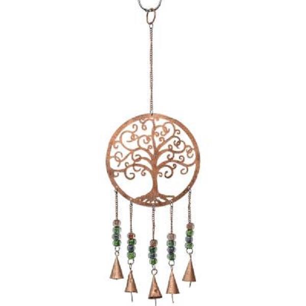 Hanging Bells Copper Tree of Life | Earthworks - Earthworks Simple ...