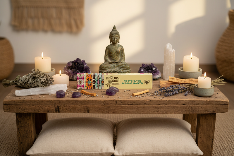 Green Tree Incense White Sage Palo Santo 15g Approximate