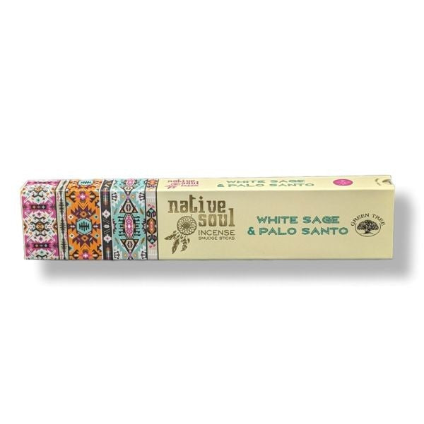 Green Tree Incense White Sage Palo Santo 15g