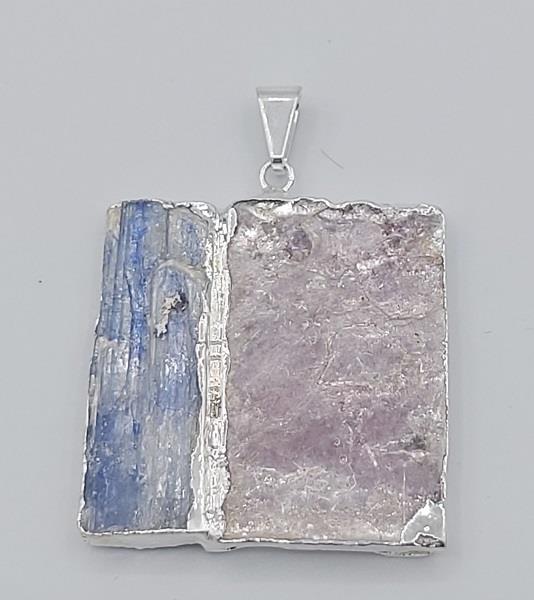 Pendant Blue Kyanite & Mica