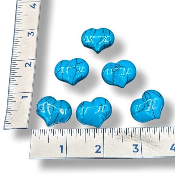 Howlite Heart Mini