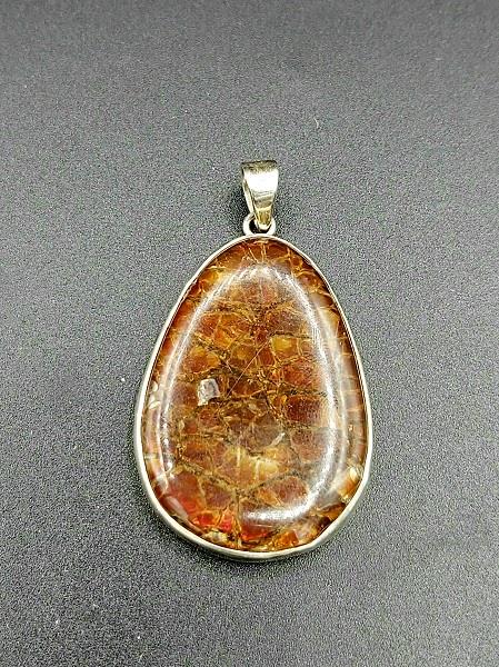 Pendant Ammolite Sterling Silver
