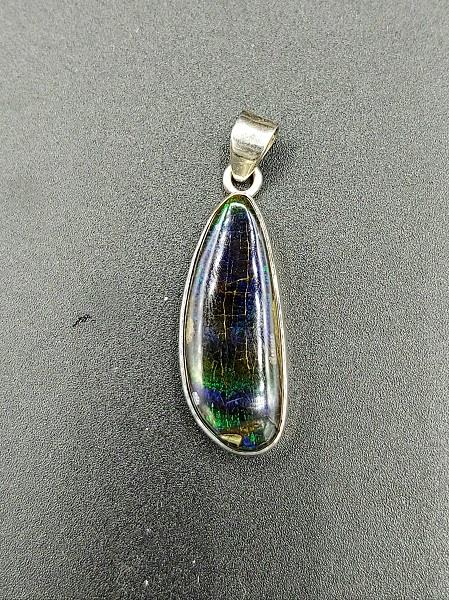 Pendant Ammolite Sterling Silver
