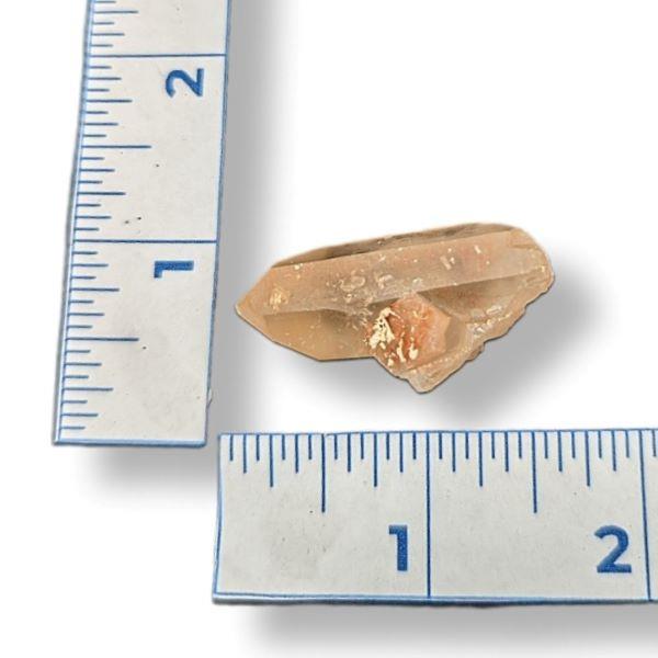 Pink Lemurian Quartz Point 10g Approximate