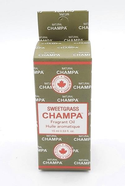 Champa Fragrant Oil Sweetgrass