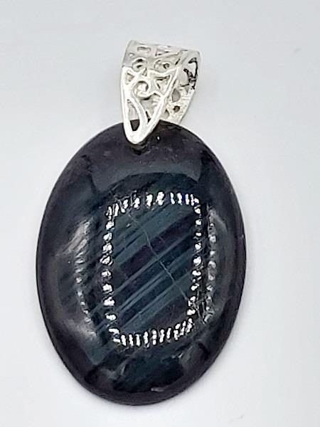 Pendant Black Labradorite