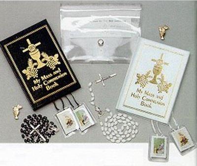 Mass and Holy Communion Set White